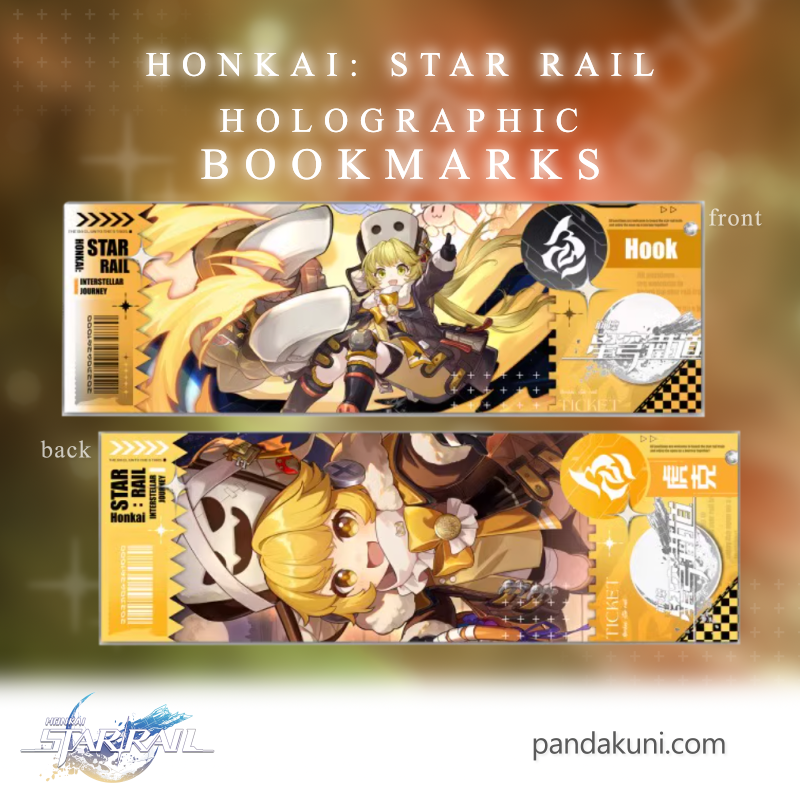 Honkai Star Rail Bookmark Hook
