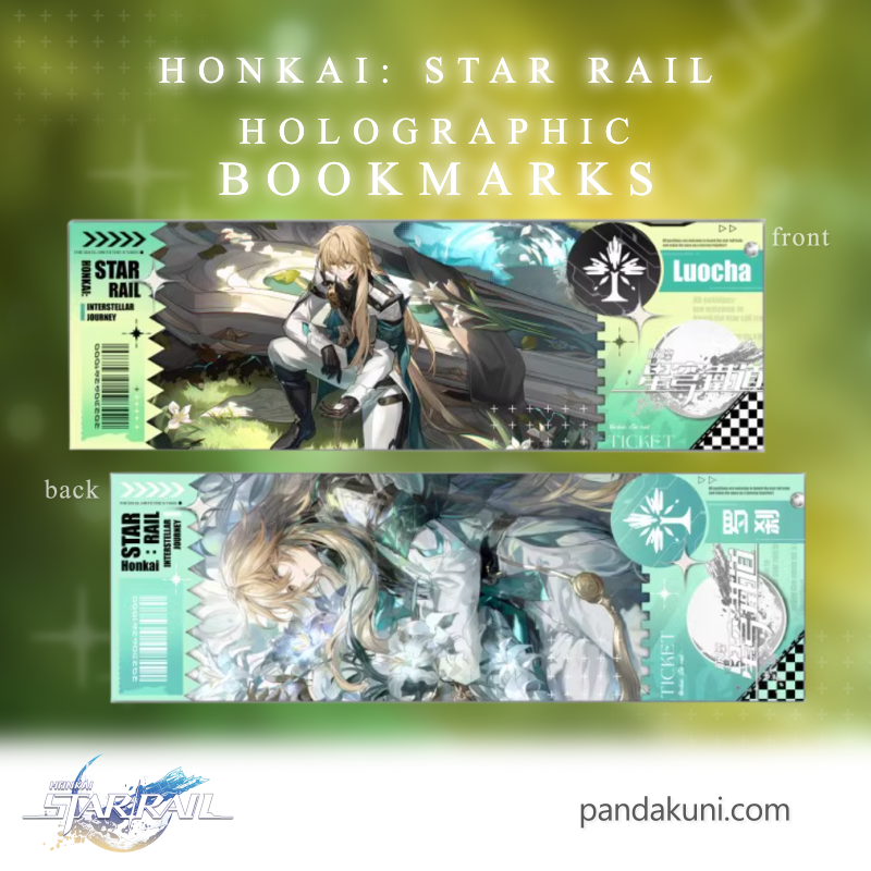 Honkai Star Rail Bookmark Luocha