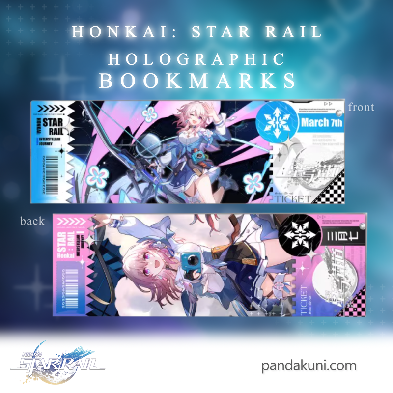 Honkai Star Rail Bookmark March 7th