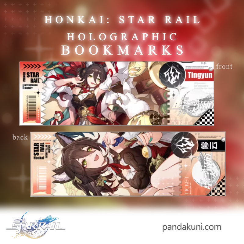 Honkai Star Rail Bookmark Tingyun