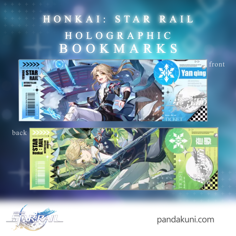 Honkai Star Rail Bookmark Yanqing