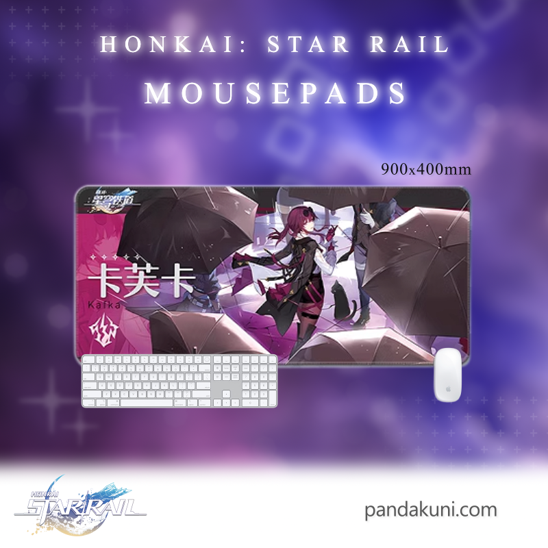 Honkai: Star Rail Kafka mousepad