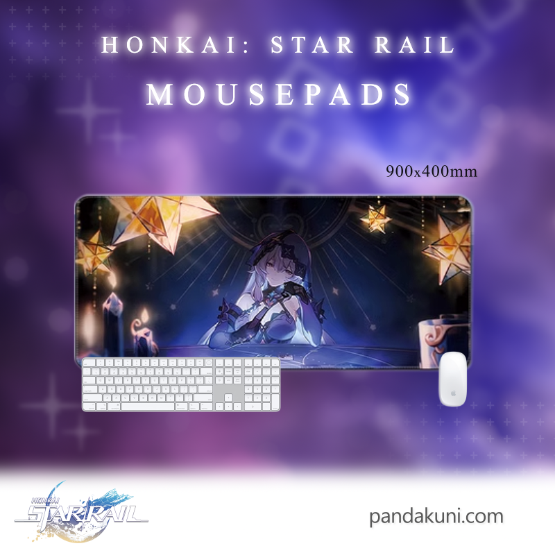 Honkai: Star Rail Black Swan mousepad