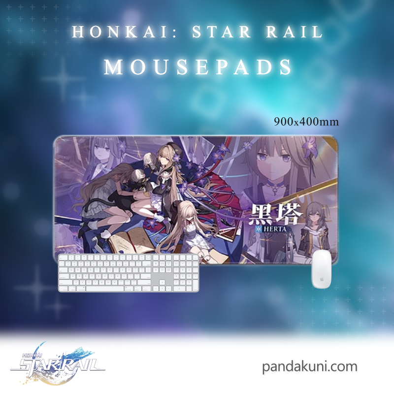 Honkai: Star Rail Herta mousepad