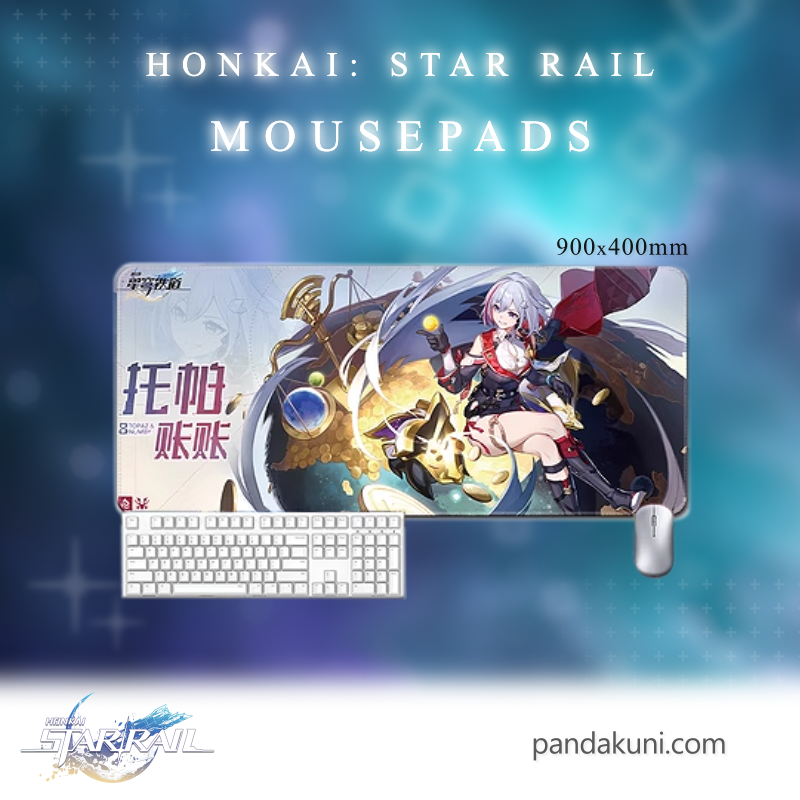 Honkai: Star Rail Topaz mousepad
