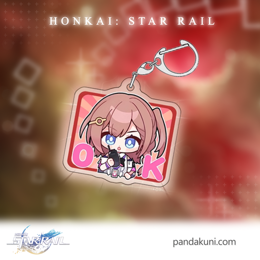 Asta Honkai: Star Rail Keychain