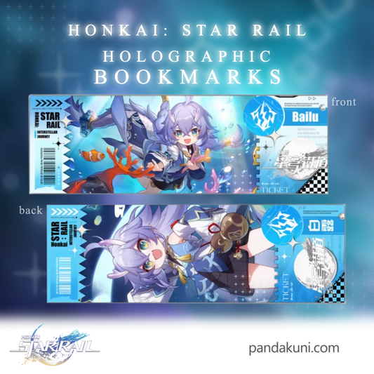 Honkai Star Rail Bookmark Bailu