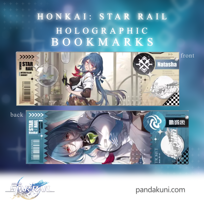 Honkai Star Rail Bookmark Natasha