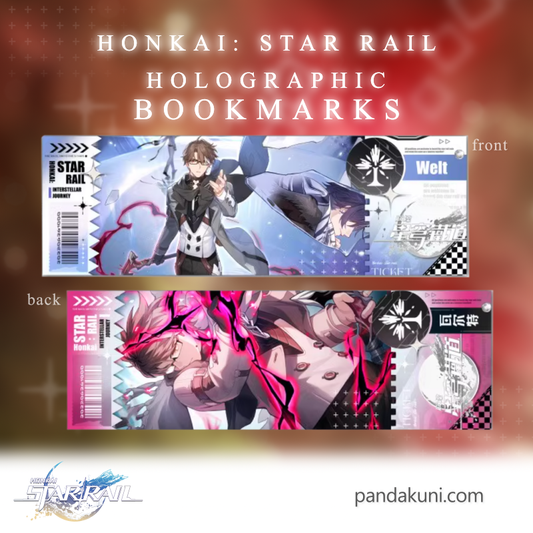 Honkai Star Rail Bookmark Welt