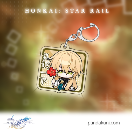Luocha Honkai: Star Rail Keychain