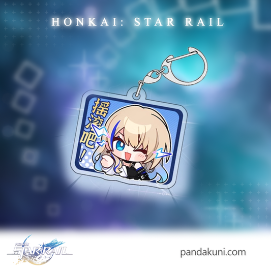 Serval Honkai: Star Rail Keychain