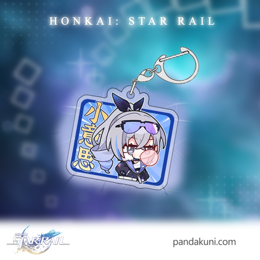 Silver Wolf Honkai: Star Rail Keychain