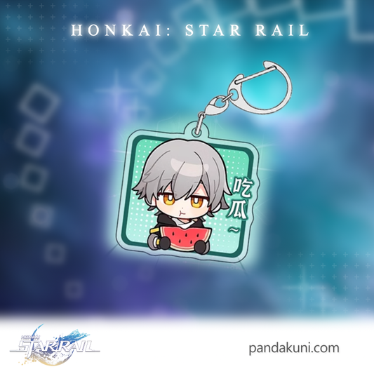 Trailblazer Honkai: Star Rail Keychain