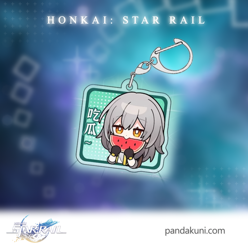 Trailblazer Honkai: Star Rail Keychain