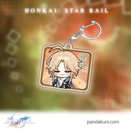Yanqing Honkai: Star Rail Keychain