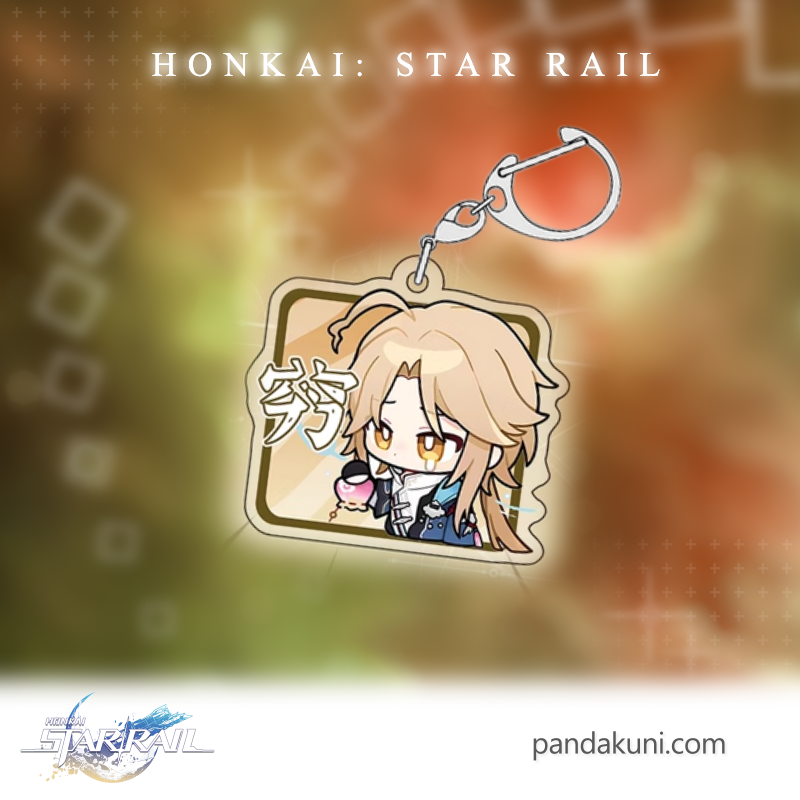 Yanqing Honkai: Star Rail Keychain